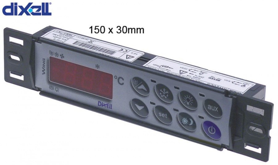 keypad unit DIXELL T820-000C0 150x30mm built-in depth 23 mm protection IP65