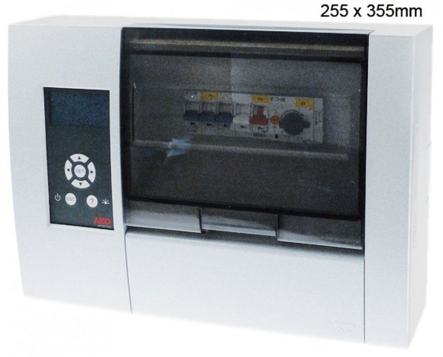 refrigeration controller for cold rooms AKO type AKO-15681 255x355mm 400V/3PV voltage AC NTC