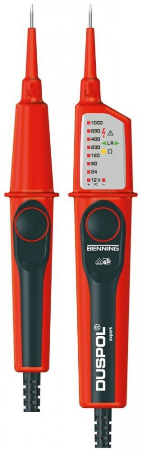 voltage indicator BENNING model DUSPOL expert display LED 12-1000V 12-1000V yes yes yes yes yes