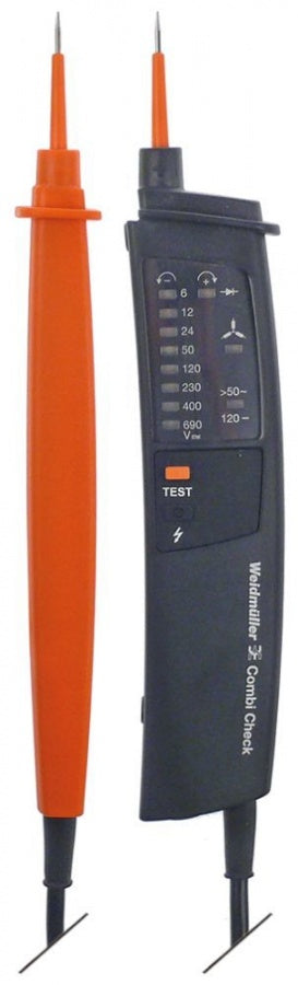 voltage indicator WEIDMULLER model COMBI-CHECK 1.3 display LED 6-690V 6-690V yes yes yes yes yes