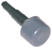 Aprinzator piezoelectric - bricheta, cu protectie din cauciuc gri, montare ø 18 mm, conector ø 2,4 mm - 100012