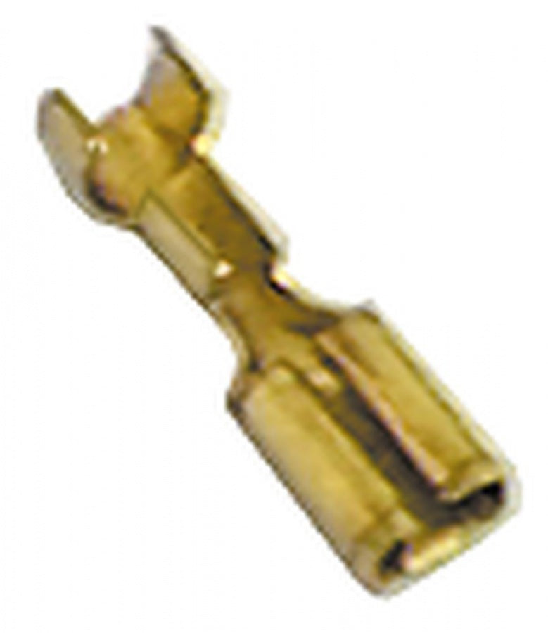Papuc terminal CuZn 2,8x0,8 mm, pentru fir 0,5-1,0 mm², 100 de bucati - 100021