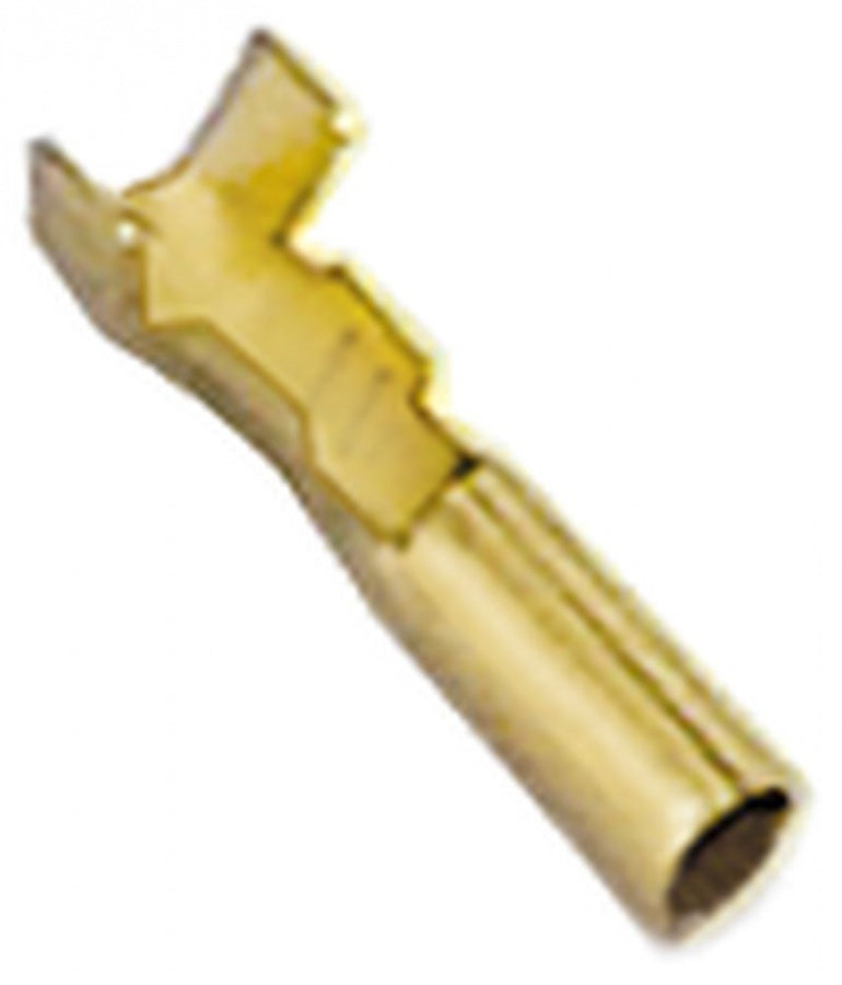 Papuc terminal cilindric CuZn ø 2,4 mm, pentru fir 0,5-1,5 mm², 20 de bucati - 100023