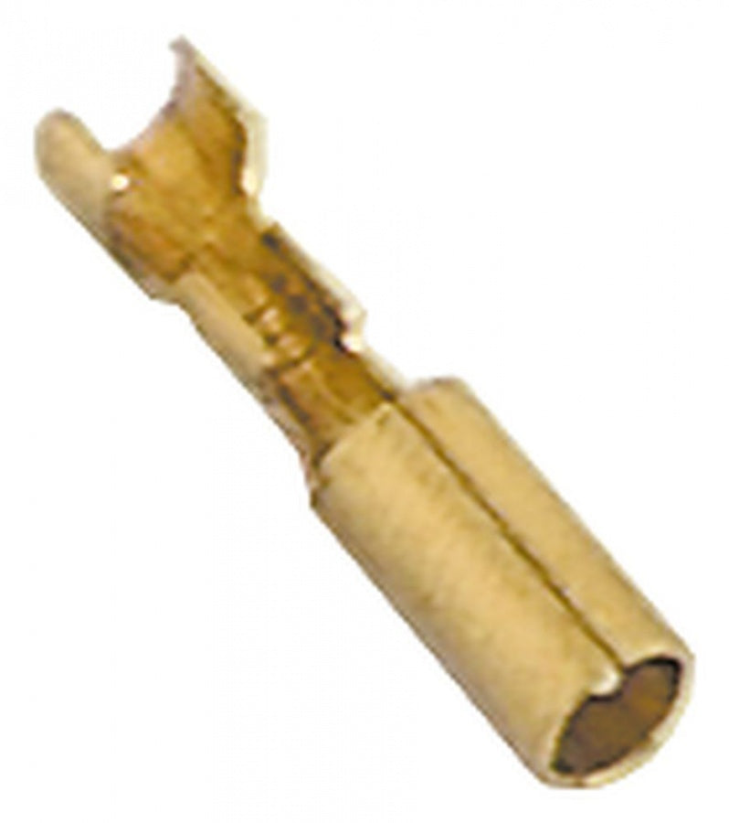 Papuc terminal cilindric CuZn, ø 4 mm, pentru fir 0,25 - 1,5 mm², 20 de bucati - 100024