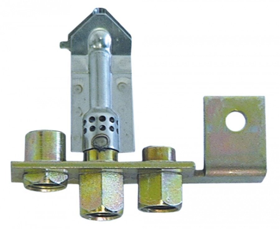 Arzator pilot POLIDORO tip A cu 3 flacari, duza ø 0,2 mm - 100148