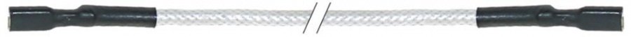 Cablu scanteie aprindere L 1500 mm, conectori plati 2,8 / 2,8 mm - 100174