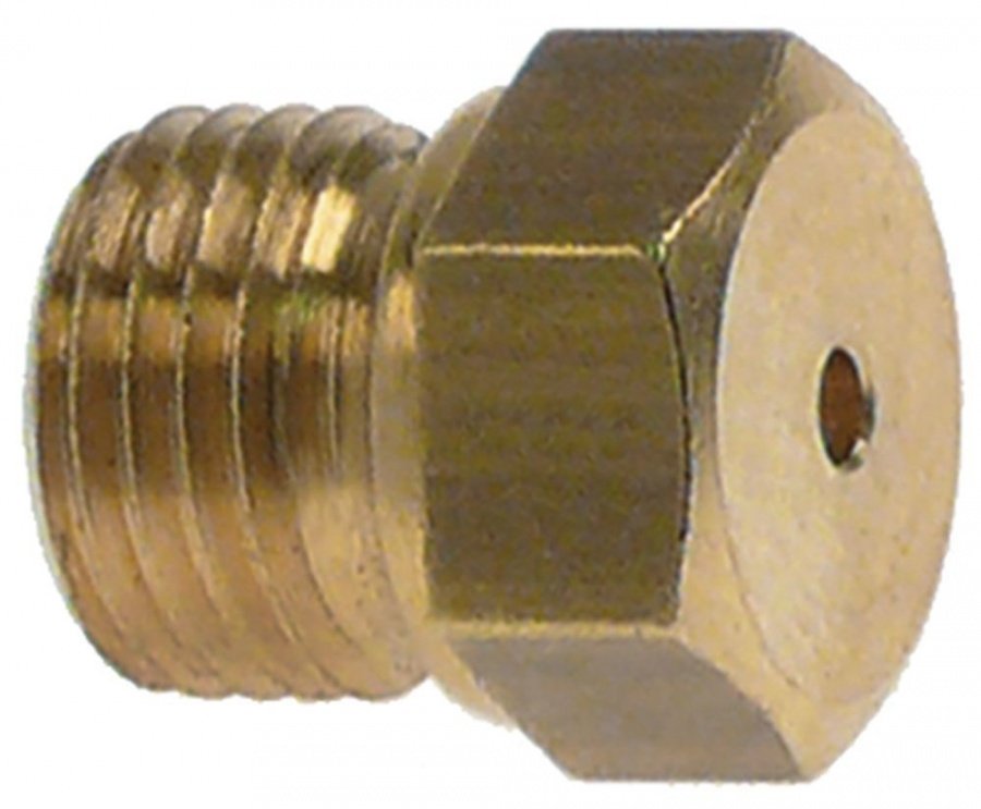 Duza gaz cu orificiu ø 1,15 mm, filet M10x1, hexagon 12 mm - 100469