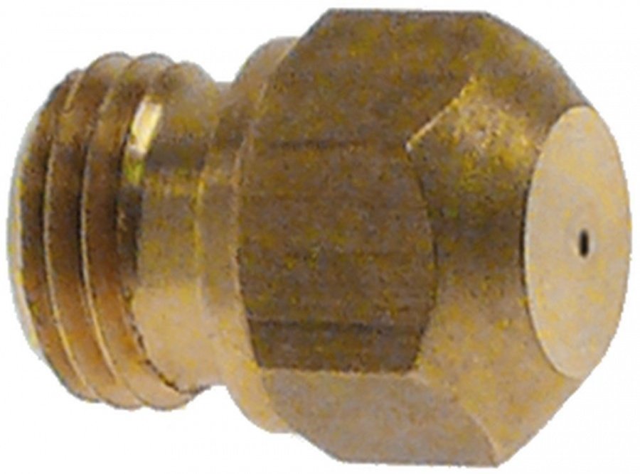 Duza de gaz pentru arzator, filet M9x1, hexagon 10 mm, orificiu ø 1,35 mm - 100507
