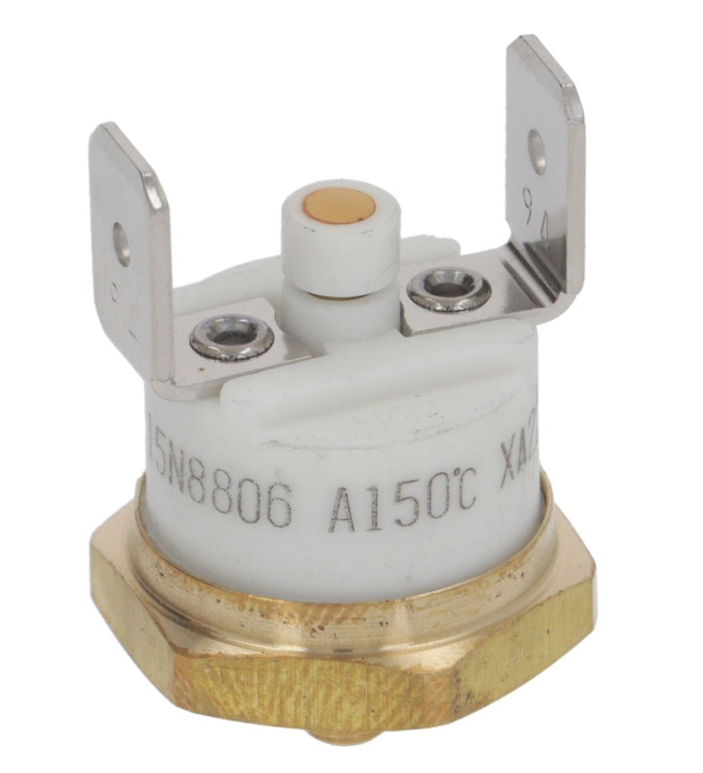 Termostat de siguranta cu bimetal 150°C, filet M4, rearmare manuala - 20304