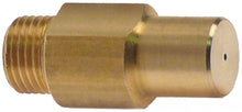 gas injector M10x1 WS 11 bore ø 0,8mm inner peaked