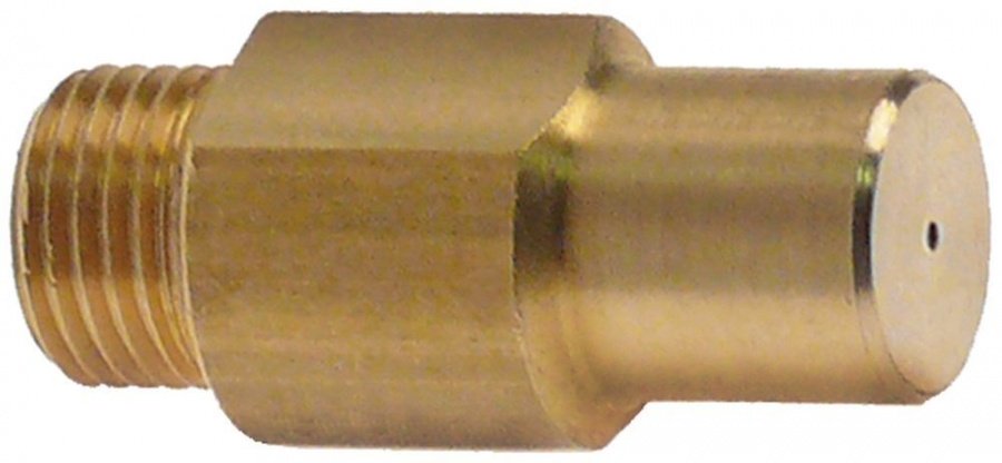 Duza de gaz ø 1,15 mm, cod 115, filet M10x1, hexagon 11 mm - 100638