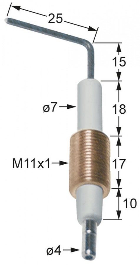 Electrod de aprindere ø 7 mm - 100705  