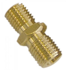 Niplu racord termocupla cu sant frezat, filete M8x1-M9x1 - 100920