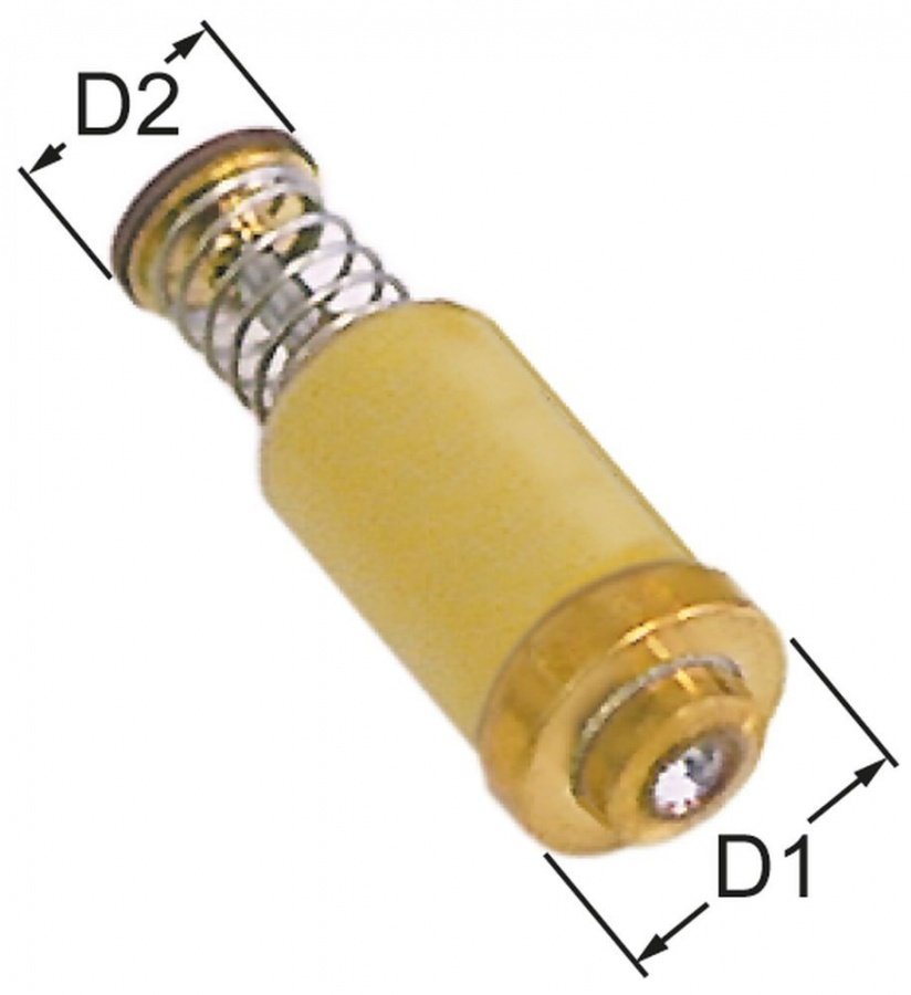 Supapa magnetica - bobina, L 35 mm, D1 ø 15,4 mm, D2 ø 11 mm, pentru temperaturi ridicate PEL20-21 / JUNKERS / EGA - 101040