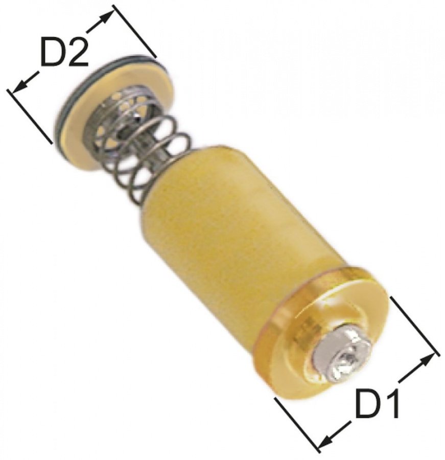 Supapa magnetica - bobina, L 36mm, D1 ø 15,4 mm, D2 ø 13,5 mm, pentru PEL22 / EGA24197 pentru temperaturi ridicate - 101041