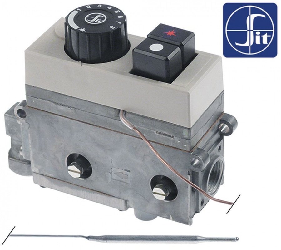 Valva de gaz termostatica 710 Minisit 50 - 190°C - 101111