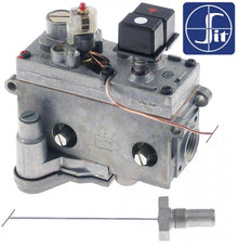 Valva de gaz termostatica seria 710 Minisit, 110-190°C, cu regulator de presiune - 101114
