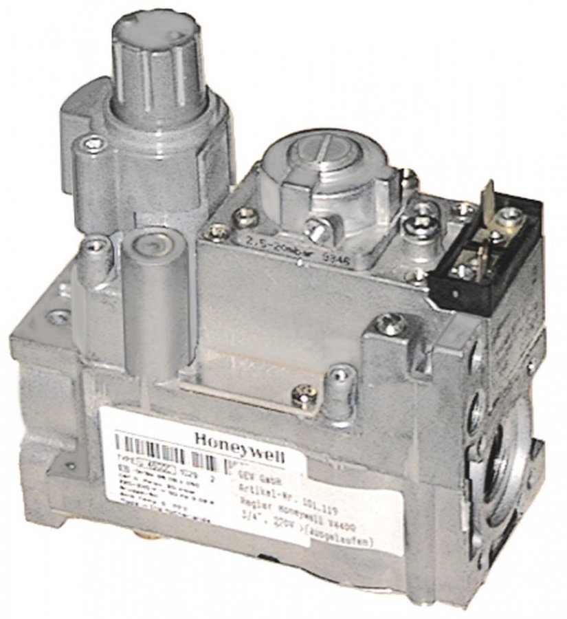 Valva de gaz Honeywell V4600C 1086 3,  230V, 50Hz, racorduri 1/2", operator V404A 1071, inlocuieste V4600C 1029, V4600C 1326 - 101119