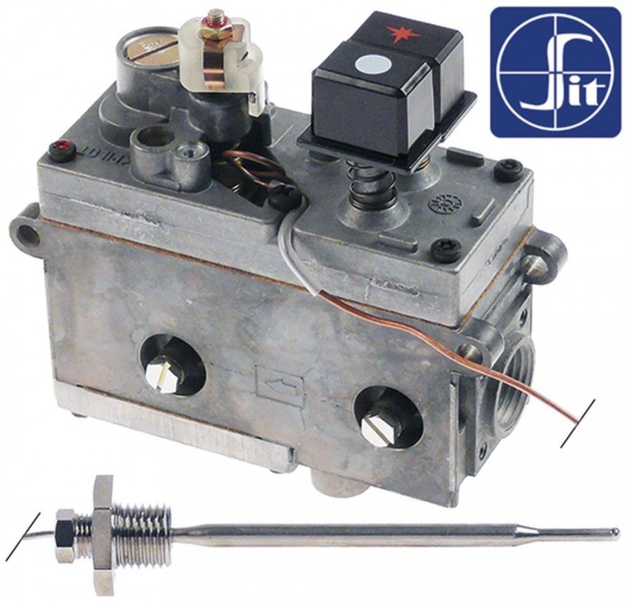 Valva de gaz termostatica 710 Minisit, t. 60-200°C, SIT - 101133