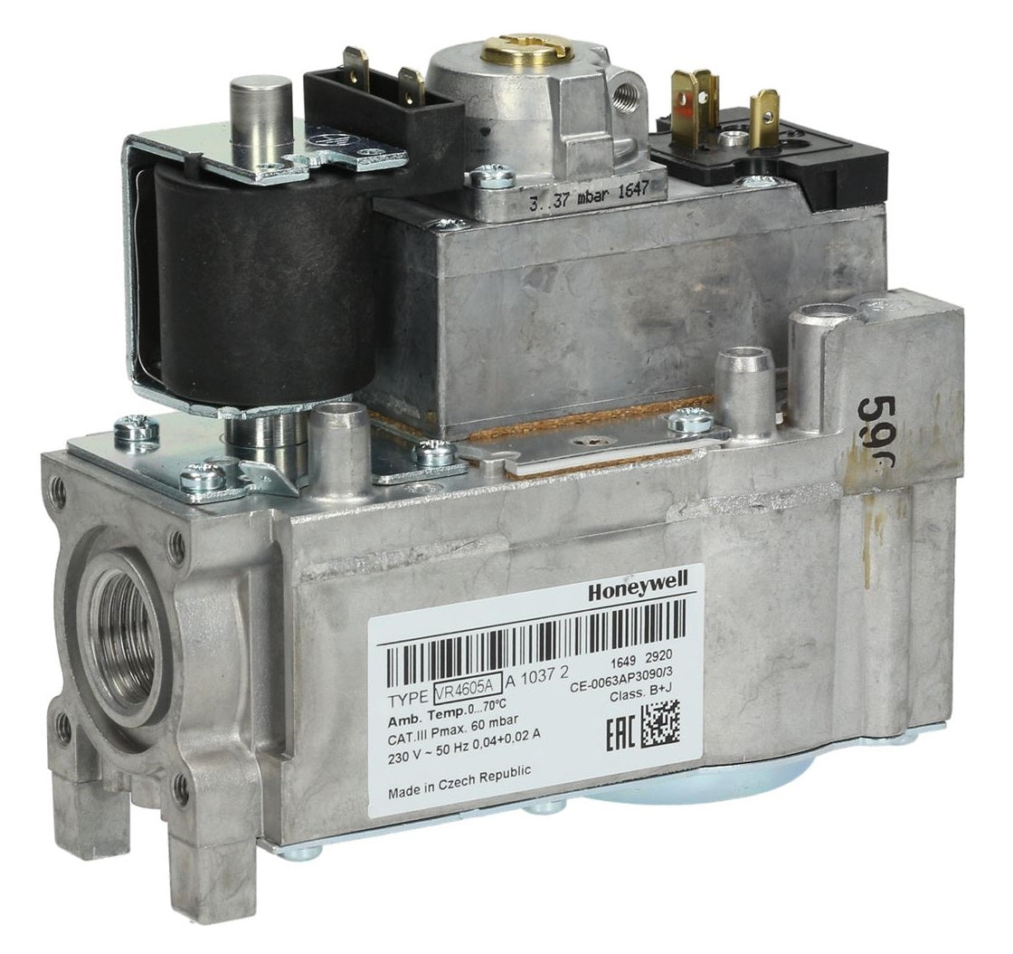 Valva de gaz Honeywell VR4605A 1037, 230V, 50Hz, 3-37mbar, MAX. 60mbar. - 101164