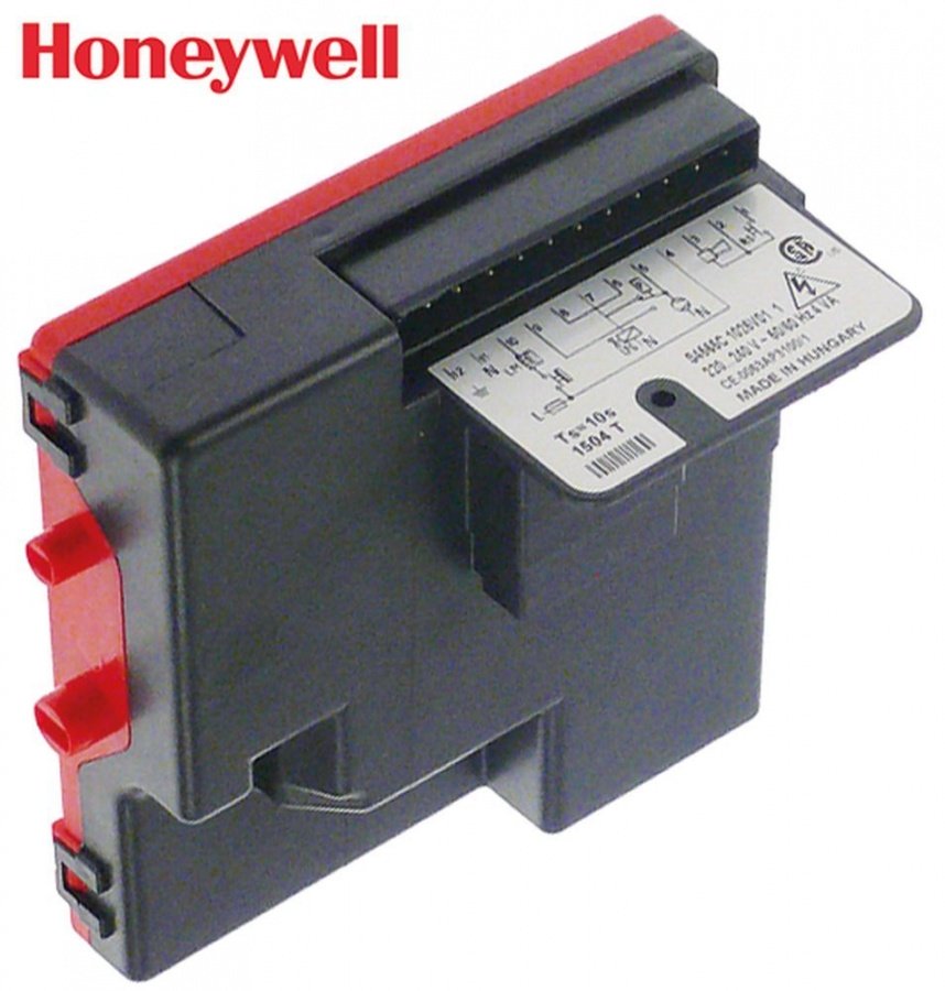 automatic gas stoker HONEYWELL type S4565C 1025 electrodes 2 safety time 10s 220-240V 4VA 50/60Hz
