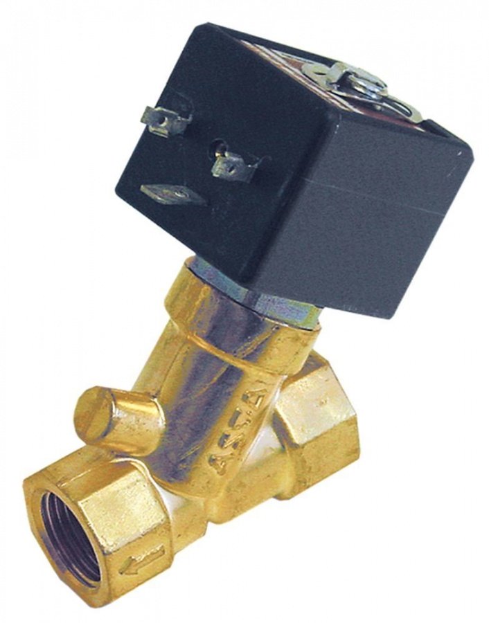 Electrovalva gaz Asco, 2 cai, 230 V, racord ½", L 58 mm, p max 0,14 bar - 101378
