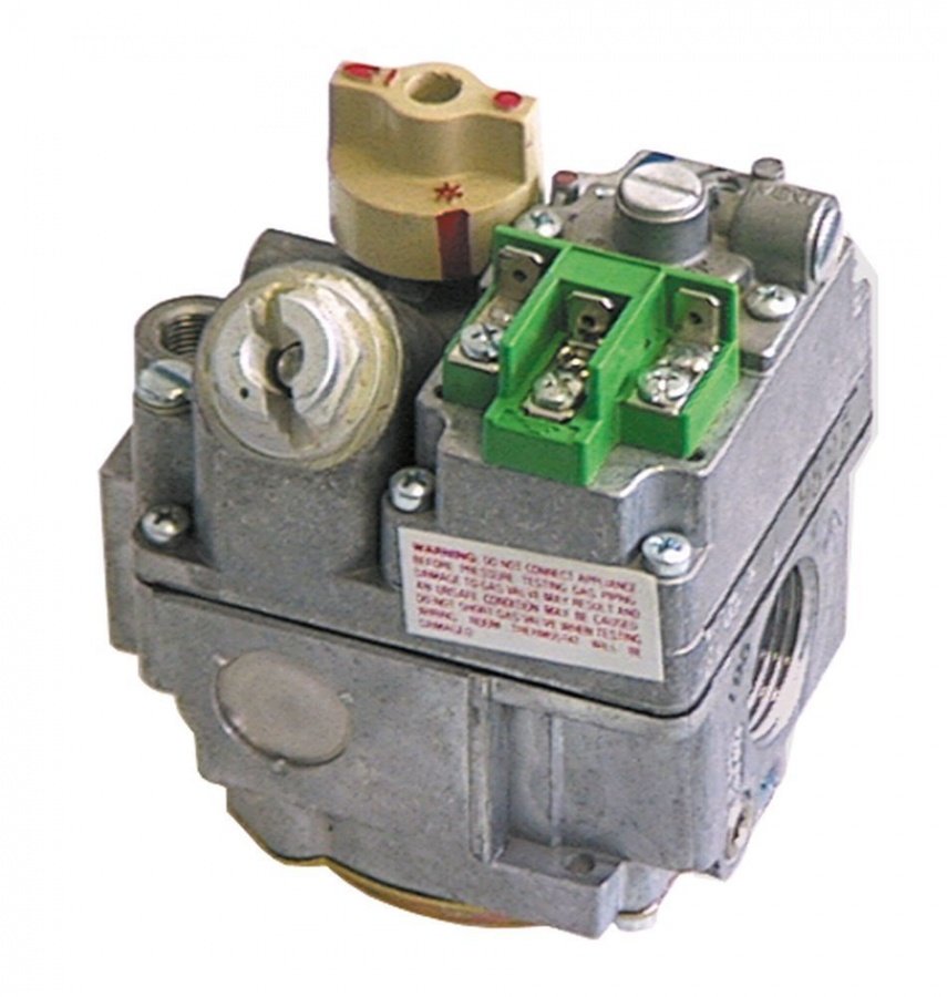 gas valve supply 220-240VAC 50/60Hz gas input ¾" gas outlet ¾" thermocouple connection 11/32"