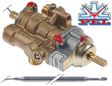 Robinet de gaz termostatic PEL 25ST, t.max 200°C, friteuza - 101442