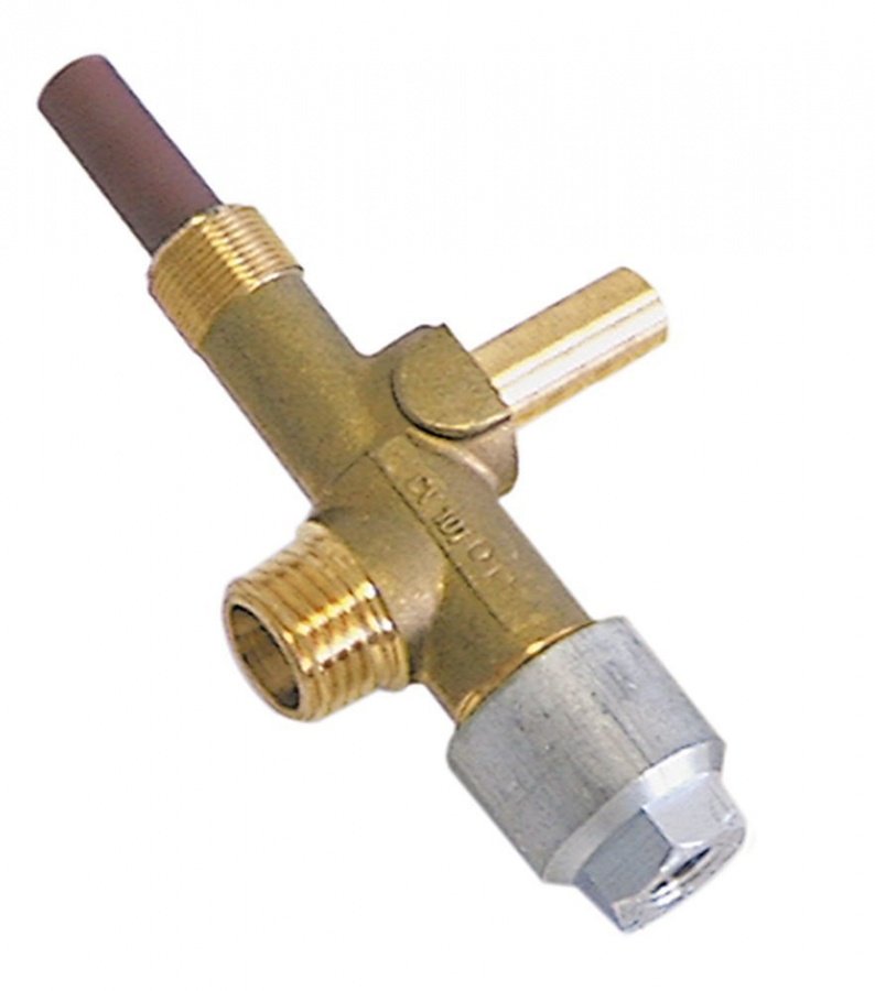 safety valve type CV101008 pressure range 50mbar gas input M15x1 gas outlet 8mm