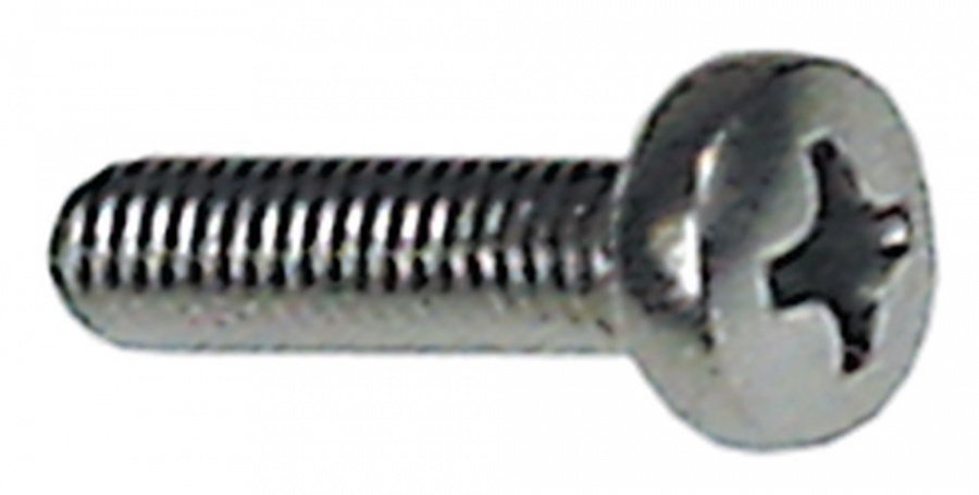 Surub din inox, cap cruce, filet M4, lungime filet 16 mm, DIN 7985 / ISO 7045 - 101516