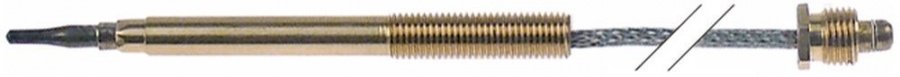 Termocuplu flexibil 700 mm, cap M8x1, racord M10x1 - 101596