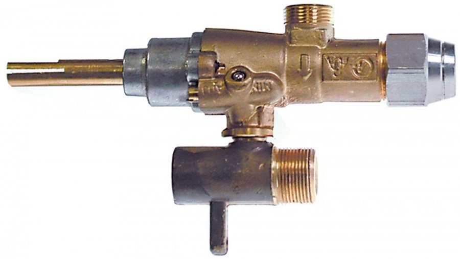 Robinet de gaz GPEL20R, alternativ pentru EGA, filet M15x1 - 101608