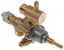 Robinet de gaz GPEL22R, ax 6 x 4,5, racorduri gaz M18 mm - 101620