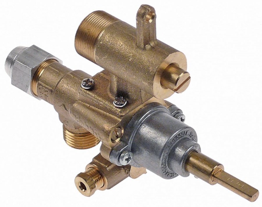 gas tap alternatives to EGA type GPEL22D with nozzle outlet (without nozzle)