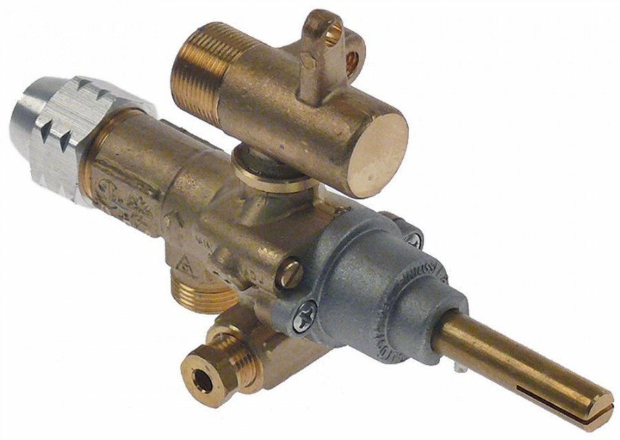 gas tap alternatives to EGA type GPEL21R with pipe outlet gas input M15x1
