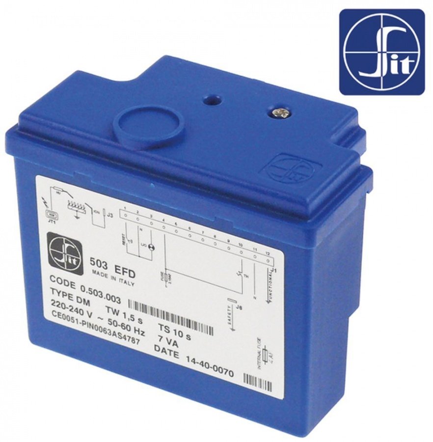 Automat de aprindere si control ardere - centralina SIT tip 503EFD, 0.503.003 - 101685