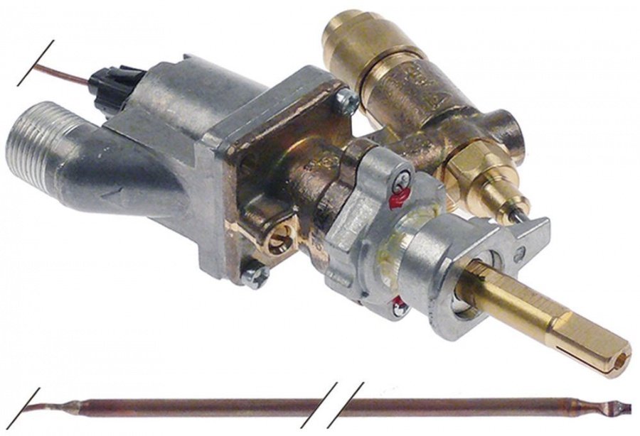 Robinet de gaz termostatic max 300°C SABAF - 101692