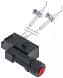 Aprinzator electronic cu suport baterie si buton, Simogas - 101756