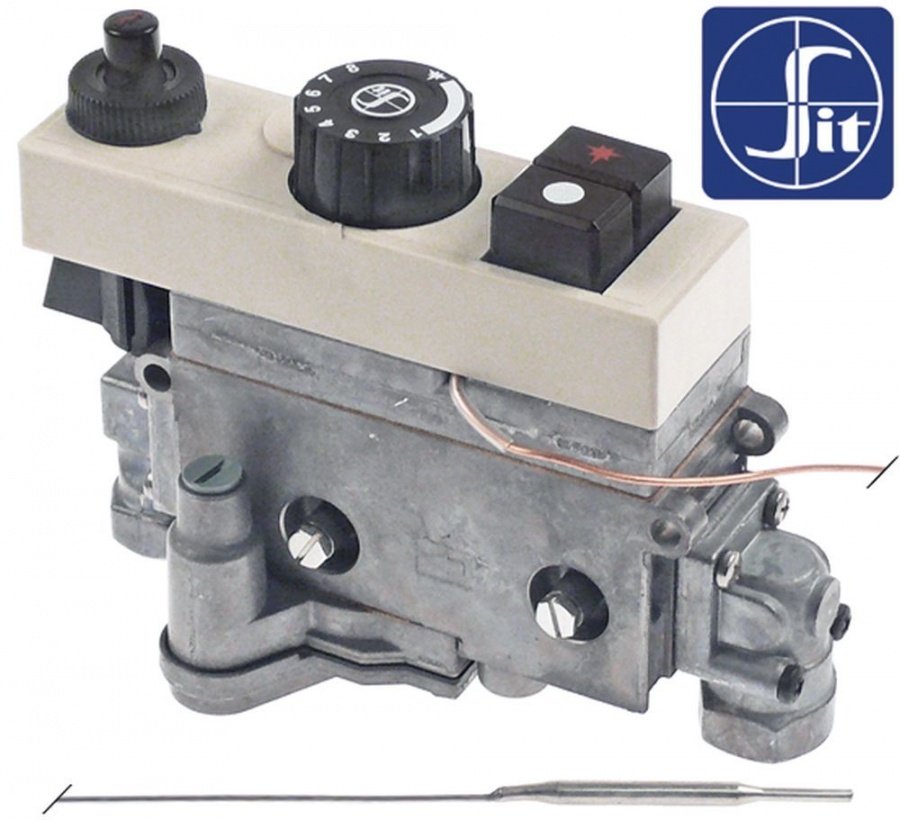 gas thermostat type series 710 Minisit t.max. 340°C 100-340°C gas input ½" - 101796