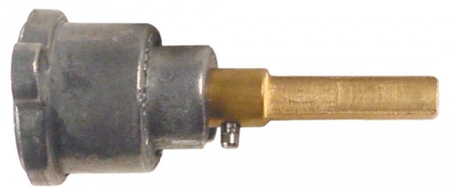 Cap robinet de gaz PEL21, ø 6x4,6 mm, ax L 30/23 mm, tesit stanga/dreapta - 101802