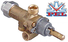 Robinet de gaz PEL21S, ax ø 8x6,5 mm, lungime ax 22 mm, racord termocupla M8x1 - 101883