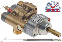 Robinet de gaz termostatic 24ST, temp max. 280°C, bulb ø 6x120 mm, capilar 1200 mm - 101900