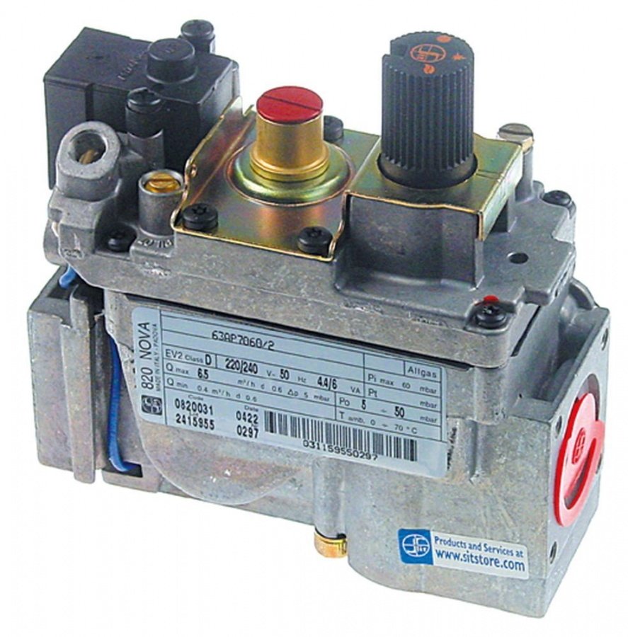 Valva de gaz NOVA SIT 0820031, 230 V, racorduri ½", racord termocupla M9 - 101956
