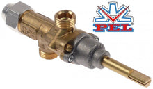Robinet de gaz PEL20S, ax ø 8 x 6,5 mm, racorduri gaz M16, termocupla M8 - 101958