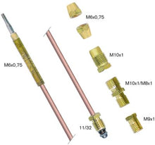 Termocupla universala L 600 mm, set de 6 piese - 102005