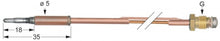Termocuplu L 600mm, M8x1, cu 2 conductori - Cod 102089
