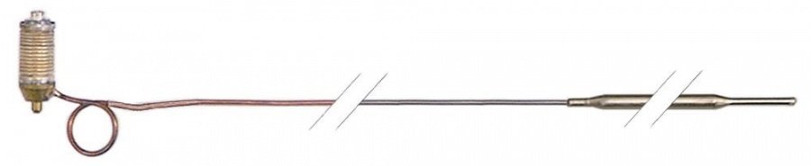 probe 100-340°C, head ø 5 x 70 mm, capillary pipe 1000 mm - 102101