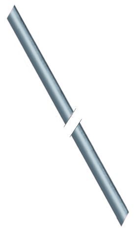 Teava de gaz din inox ø 6mm, L 3000mm - 102109