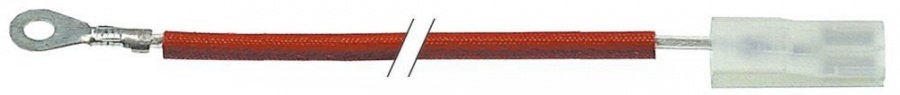 ignition cable cable length 1000 mm connection F6.3mm / lug M4