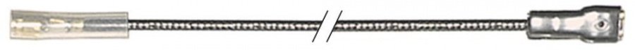 ignition cable cable length 300mm connection ø4mm / F6,3mm